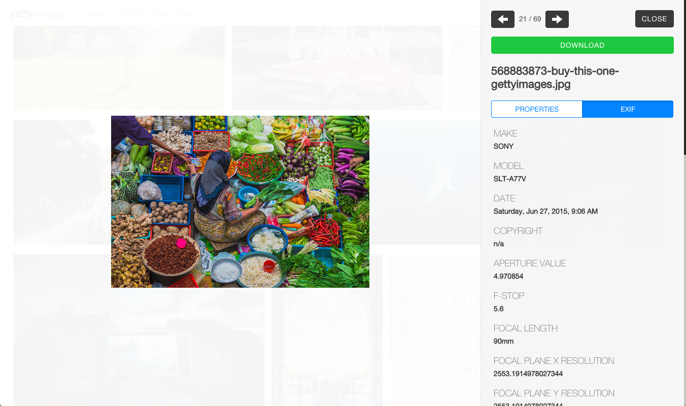 Image Analyzer Chrome Extension